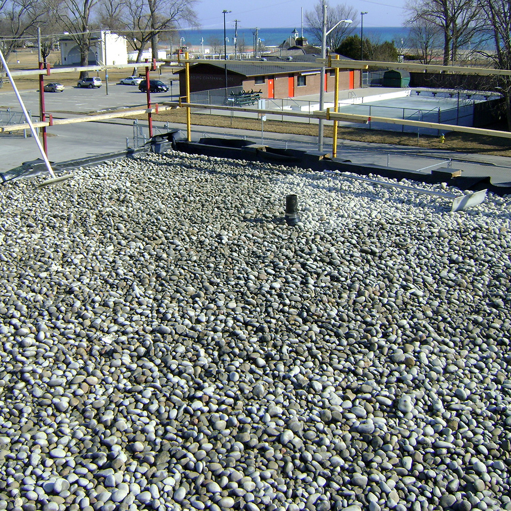 Ballasted EPDM Commercial Roof 02