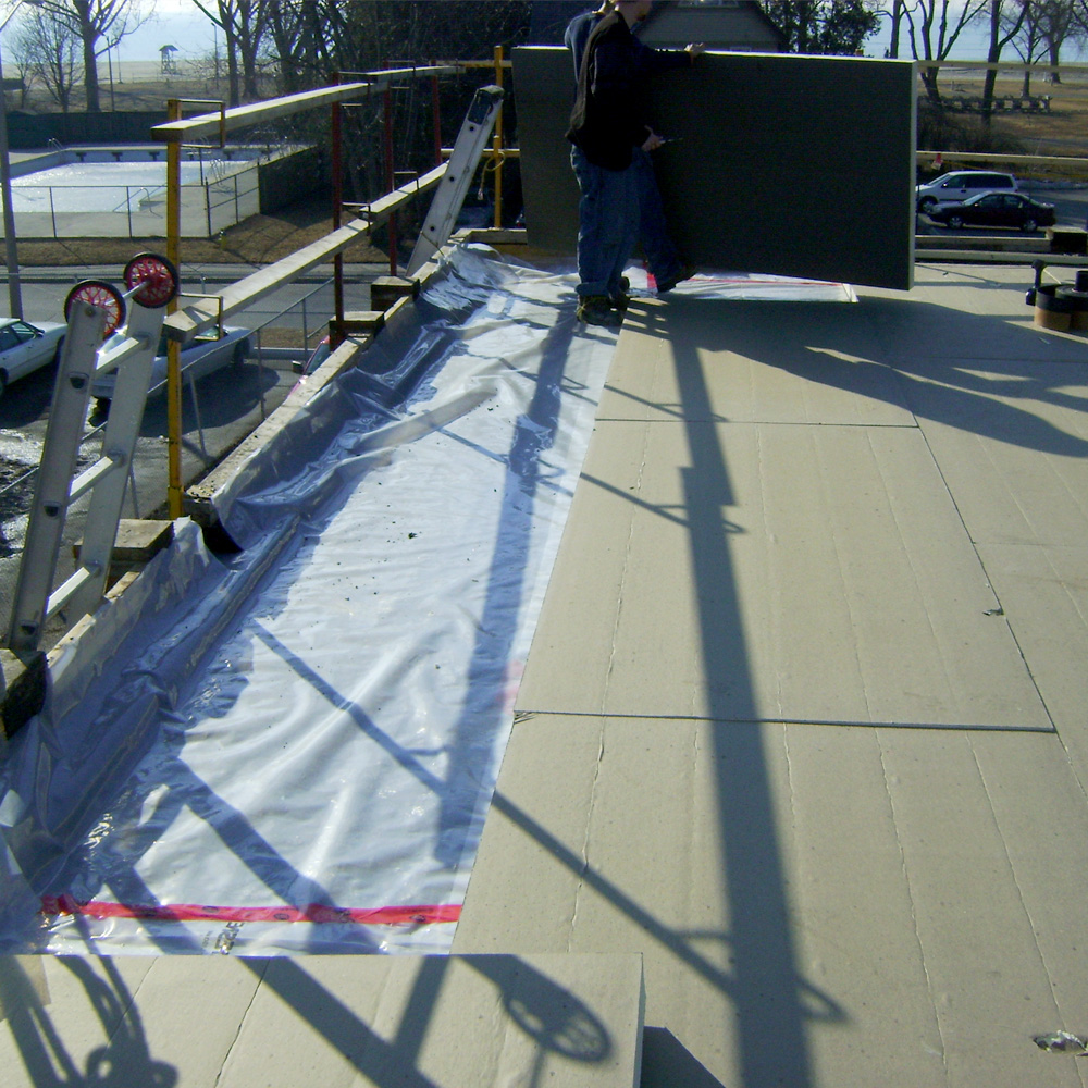 Ballasted EPDM Commercial Roof 06